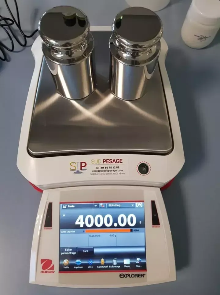 pesage laboratoire à Nîmes